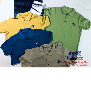 Áo Thun Cá Sấu LoGo Nổi Vip Cotton 65/35 Đẹp