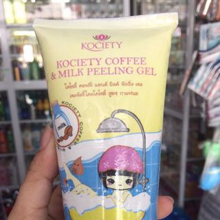 Gel tẩy tế bào chết từ Cà phê và Sữa KOCIETY COFFEE MILK PEELING GEL - Chính hãng giá sỉ