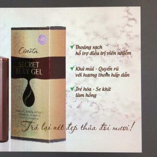 Gel vệ sinh phụ nữ Cenota Secret Pháp - 150ml