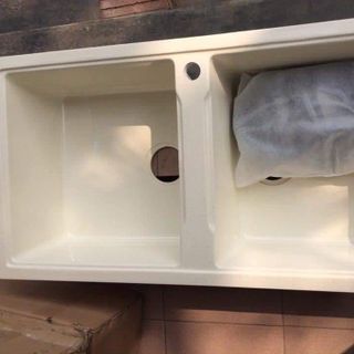 Chậu rửa chén đá CR16 950 x 500 x 220mm