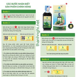 Nước súc miệng cai thuốc lá Thanh Nghị