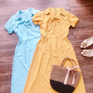 SỈ ĐẦM MIDI THẮT NƠ