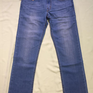 Quần jeans Lvis 514 nam trơn màu xanh dương lợt QJ0003 tôn dáng trẻ trung lịch lãm cho phái mạnh