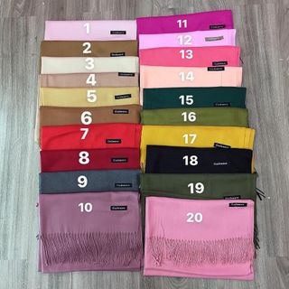 khăn len dài lông cừu Cashmere PT75k giá sỉ