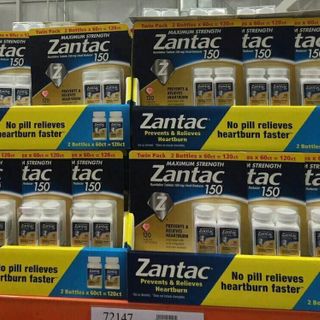 Viên uống trị đau dạ dày Zantac 150 120 viên
