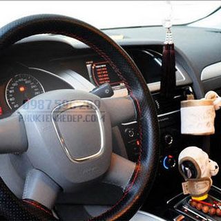 Bọc da vô lăng ô tô khâu tay