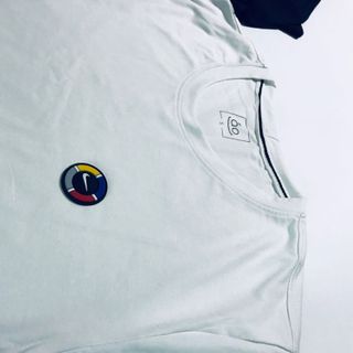 Áo Cổ Tim- Cổ Tròn LoGo Nổi Vip Thun Cotton 65/35 Mềm Mịn Mát Cực