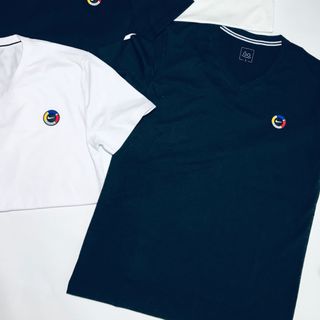 Áo Cổ Tim- Cổ Tròn LoGo Nổi Vip Thun Cotton 65/35 Mềm Mịn Mát Cực