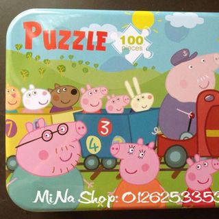 Ghép hình puzzle 100 miếng - Phát triển tư duy