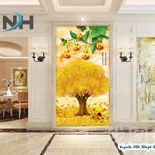 Gạch 3D ốp tường Kim Tiền mẫu KT05