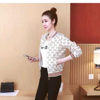 ÁO KHOÁC THUN HỌA TIẾT HÌNH THOI