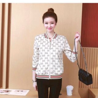 ÁO KHOÁC THUN HỌA TIẾT HÌNH THOI