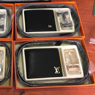 Set thắt lưng kèm ví
