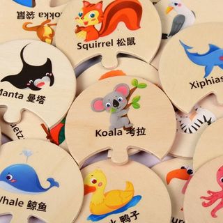 Bộ ghép Chữ giúp bé học chữ cái từ vựng