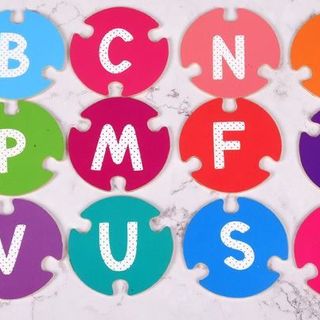 Bộ ghép Chữ giúp bé học chữ cái từ vựng