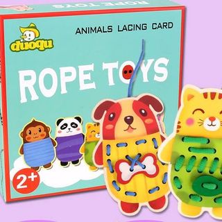 Set kết hợp ghép hình - xỏ dây