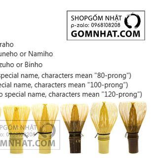 Chổi đánh trà Matcha Nhật Bản - Chổi Chasen Nhật Bản