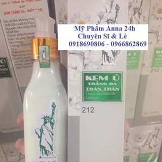 Kem ủ dưỡng trắng da body Sắc Hương