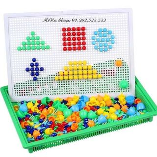 Bảng ghép hình Sáng tạo dạng Nút cài