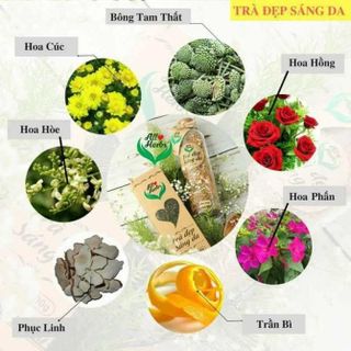 Trà sắc xuân đẹp da thảo dược All Herbs