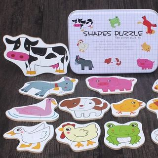 Ghép hình 2 mảnh-