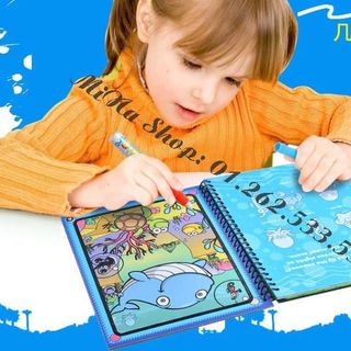 Sách tô màu dùng nhiều lần giá sỉ