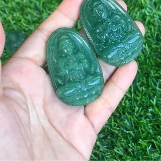 BẢN MỆNH THẠCH ANH XANH SIZE TO NHÉ