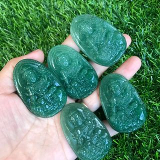 BẢN MỆNH THẠCH ANH XANH SIZE TO NHÉ