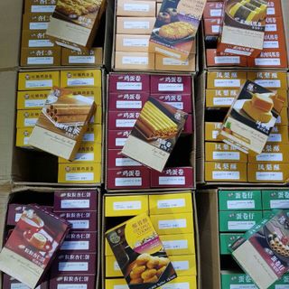 Bánh ngọt nhiều vị Dừa-Dứa-Hợp Đào-Hạnh Nhân