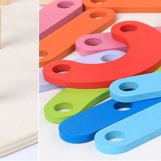 Bảng gỗ tạo hình dạng