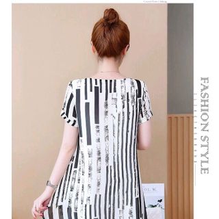 ĐẦM SUÔNG VOAN 2 LỚP XẺ TÀ PHỐI NÚT