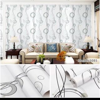 giấy dán tường 1 cuộn 10m dán tẹt bô