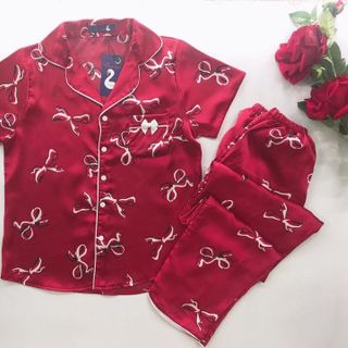 ĐỒ BỘ LỤA SATIN tay dài quần dài hình