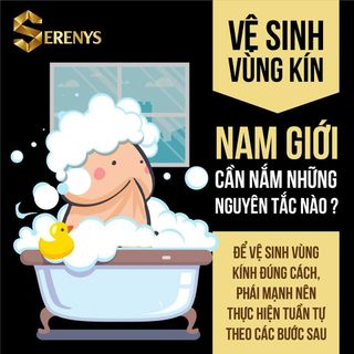 Gel Vệ Sinh Vùng Kín Nam Giới Serenys 100 ml - Dung Dich Vẹ Sinh Nam Giới Serenys 100ml