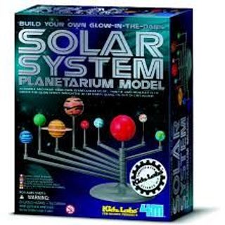 Bộ Lắp ghép tô màu Mô hình Hệ mặt trời- Solar System Planetarium