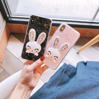 ốp tai thỏ đính đá có thể làm giá đỡ phụ kiện chợ lớn