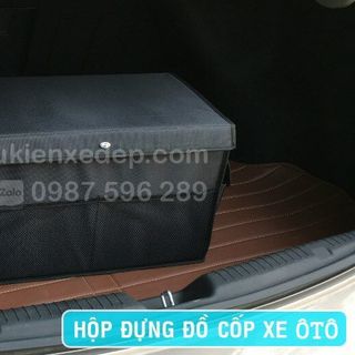 Túi đựng đồ cốp xe ô tô gắn logo hãng xe