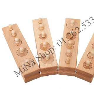 Bộ Núm trụ Montessori