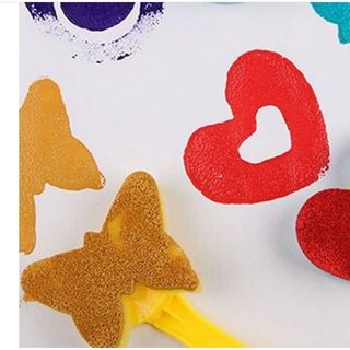 Set 12 khuôn dụng cụ chơi với màu