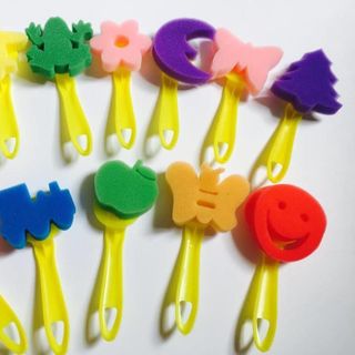 Set 12 khuôn dụng cụ chơi với màu