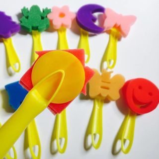 Set 12 khuôn dụng cụ chơi với màu