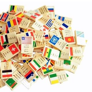 100 Quân DOMINO CỜ CÁC QUỐC GIA