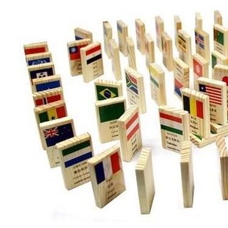 100 Quân DOMINO CỜ CÁC QUỐC GIA