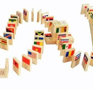 100 Quân DOMINO CỜ CÁC QUỐC GIA