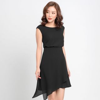 Đầm xòe đen quyến rũ