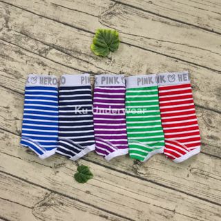 Boxer Pink Hero Sọc Ku Underwear