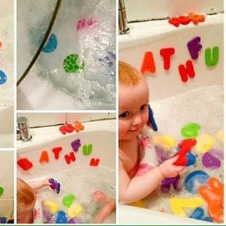 Bộ chữ xốp Munchkin- Đồ chơi trong nhà tắm bồn tắm