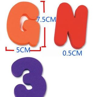 Bộ chữ xốp Munchkin- Đồ chơi trong nhà tắm bồn tắm