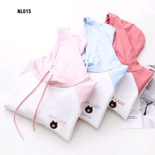 Hoodie thêu gấu MY LADY GAGA