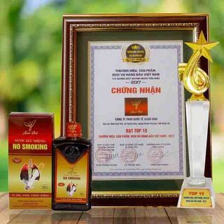 Cai Thuốc Lá Xuân Vinh Nước Súc Miệng No Smoking